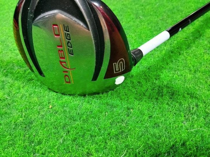 Callaway Diablo Edge wood 5 linshandig regular flex golfclub, Sport en Fitness, Golf, Club, Zo goed als nieuw, Callaway, Ophalen of Verzenden