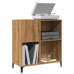 vidaXL Platenkast 84,5x38x89 cm bewerkt hout artisanaal, Huis en Inrichting, Verzenden, Nieuw