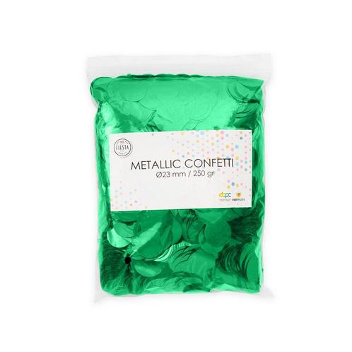 Groene Confetti Metallic 250gr, Hobby en Vrije tijd, Feestartikelen, Nieuw, Verzenden