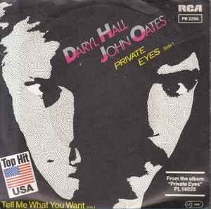 vinyl single 7 inch - Daryl Hall John Oates - Private Eyes, Cd's en Dvd's, Vinyl Singles, Zo goed als nieuw, Verzenden