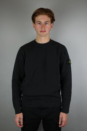 Stone Island Felpa Crewneck Zwart - Diverse maten beschikbaar voor biedingen