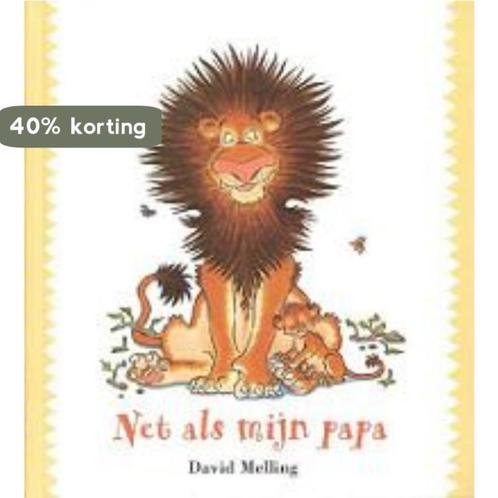 Net als mijn papa 9789052473482 David Melling, Boeken, Kinderboeken | Baby's en Peuters, Gelezen, Verzenden