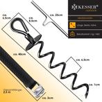 KESSER® 4x grondanker - Inc. Spanbanden - 40cm - RVS - Zwart, Verzenden, Nieuw