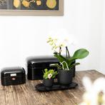 Kolibri Home | Plate oval - Ovale dienblad Ø30cm - Black, Verzenden