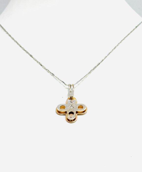 Other brand - Ketting met hanger - 18 karaat Witgoud,, Sieraden, Tassen en Uiterlijk, Antieke sieraden