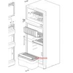 Thetford N3170 / N3175 Koelkastrooster, Ophalen of Verzenden, Nieuw