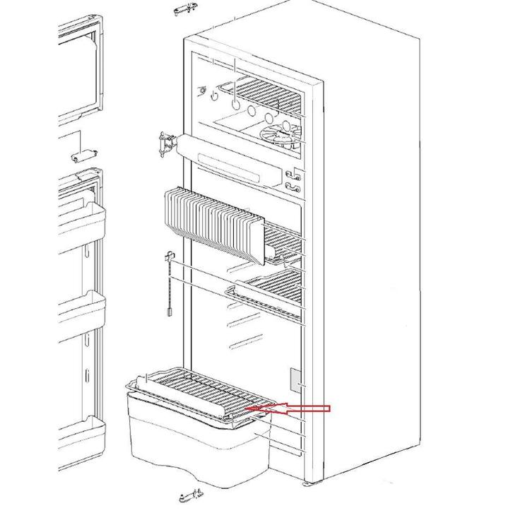 Thetford N3170 / N3175 Koelkastrooster, Caravans en Kamperen, Camper-accessoires, Ophalen of Verzenden