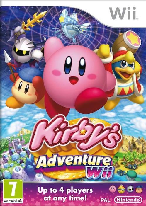 Kirbys Adventure (Nintendo Wii), Spelcomputers en Games, Games | Nintendo Wii, Gebruikt, Vanaf 3 jaar, Verzenden