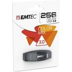 Emtec USB stick FlashDrive 256GB Zwart, Ophalen of Verzenden, Nieuw