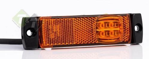 Zijmarkeringslamp - Contourlamp - Zij Lamp - 4 LED - Oranje, Auto-onderdelen, Verlichting, Nieuw, Universele onderdelen, Ophalen of Verzenden