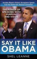 Say It Like Obama, Ophalen of Verzenden, Nieuw