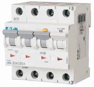 Eaton aardlekautomaat / 3-polig + nul, 30mA, C32A /, Doe-het-zelf en Verbouw, Elektra en Kabels, Nieuw, Ophalen of Verzenden