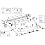 Thule 9200 Bevestingset Knikarmen Lead Rail, Nieuw