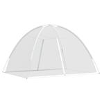 Klamboe met deuren Mongolia 220 gaas 200x150x140 cm wit, Huis en Inrichting, Verzenden, Nieuw