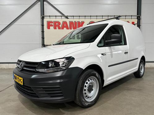 Volkswagen Caddy 2.0 TDI L1H1 BMT + NAP | 1e Eigenaar | Airc, Auto's, Bestelauto's, Dealer onderhouden, Lease, Zwart, Handgeschakeld