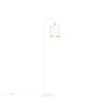 Moderne vloerlamp wit met goud - Lofty, Huis en Inrichting, Nieuw, Overige materialen, Modern, 100 tot 150 cm
