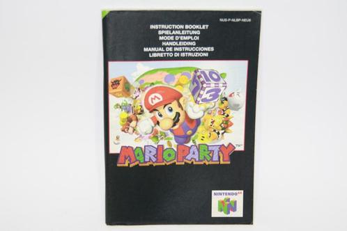 Mario Party  *Manual (NEU6) (Nintendo 64 Handleidingen), Spelcomputers en Games, Games | Nintendo 64, Gebruikt, Ophalen of Verzenden