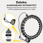 2dekans | Zoluko Hoelahoep XXL - Weighted - Fitness - 130cm, Sport en Fitness, Fitnessmaterialen, Ophalen of Verzenden, Zo goed als nieuw