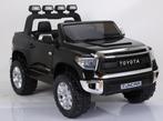 Kinderauto, TOYOTA TUNDRA, zwart, 2 zitter, RC, leder, NIEUW, Ophalen of Verzenden, Nieuw