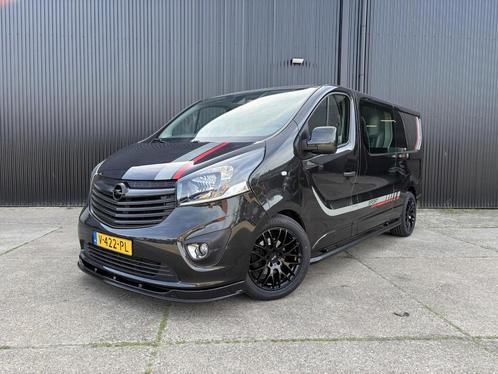 Opel Vivaro CDTI 125pk L2H1 DC Sport Edition, Auto's, Bestelauto's, Lease, Grijs, Handgeschakeld, Overige kleuren, Financial lease