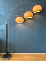 Vintage Dijkstra Space Age Mushroom Triple Arc Floor Lamp, Huis en Inrichting, Lampen | Vloerlampen, Ophalen of Verzenden, Nieuw