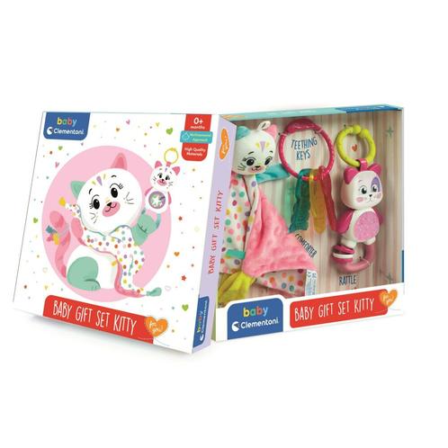 Clementoni Baby Geschenkset Kitty, Kinderen en Baby's, Speelgoed | Buiten | Speeltoestellen, Nieuw, Verzenden