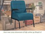 Leren fauteuil Ahead - Toledo Turquoise (blauw), Bohemian, Eigentijds, Industrieel, Klassiek, Modern, Retro, Romantisch, Scandinavisch, Vintage
