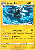 Zebstrika 051/198 Chilling Reign, Hobby en Vrije tijd, Verzamelkaartspellen | Pokémon, Ophalen of Verzenden, Nieuw, Losse kaart