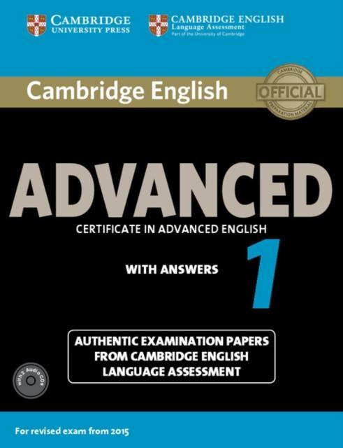 Cambridge English Adv 1 for Revised Exam from  9781107654969, Boeken, Studieboeken en Cursussen, Zo goed als nieuw, Verzenden