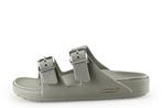 Birkenstock Slippers in maat 38½ Groen | 10% extra korting, Slippers, Verzenden, Zo goed als nieuw, Groen