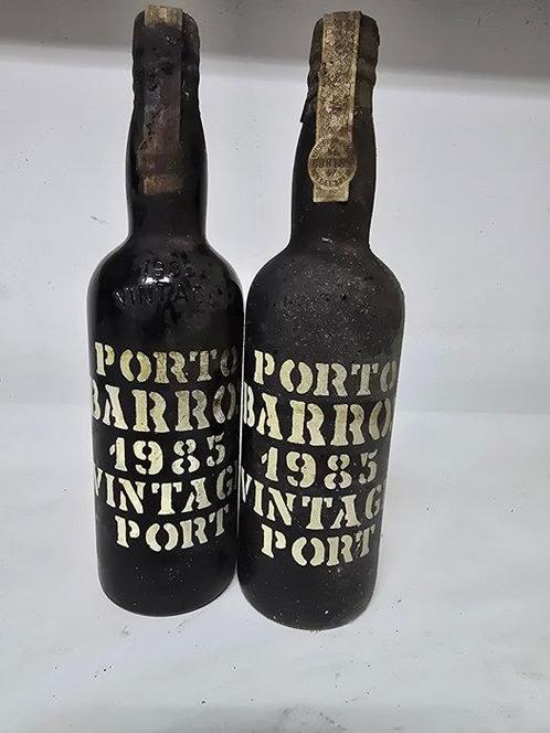 1985 Barros - Vintage Port -  Douro  - 2 Flessen (0.75, Verzamelen, Wijnen