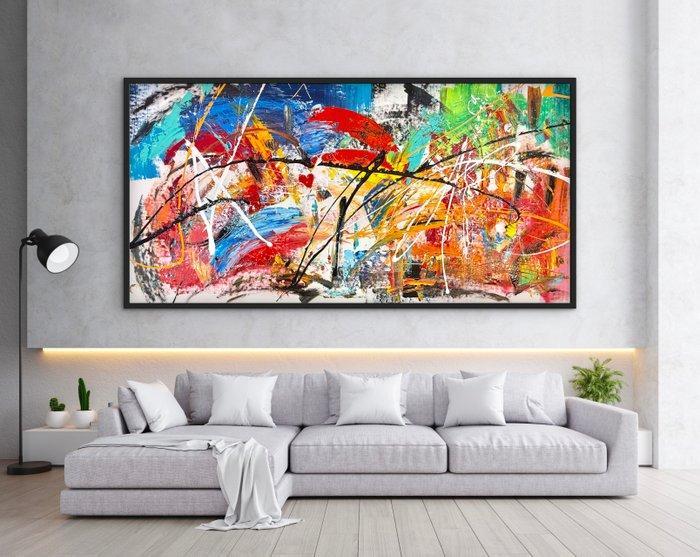 Michele Socionovo - XXL. Siamo stelle per sempre vicine a un, Antiek en Kunst, Kunst | Schilderijen | Modern