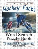 Circle It, Ice Hockey Facts, Large Print, Word Search,, Zo goed als nieuw, Lowry Global Media LLC,, Verzenden