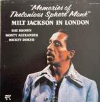 LP gebruikt - Milt Jackson - Memories Of Thelonious Spher..., Cd's en Dvd's, Vinyl | Jazz en Blues, Verzenden, Zo goed als nieuw