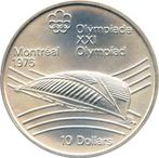 10 Dollars olympische-spelen 1976 Canada, Verzenden, Noord-Amerika, Losse munt, Zilver
