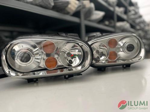VW GOLF IV R32 XENON KOPLAMP L R KPL 1J1941016P 1J1941015P, Auto-onderdelen, Verlichting, Gebruikt, Volkswagen, Verzenden