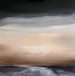 Miluz Ewa Tresenberg - Sandy Winds Oil Painting, Antiek en Kunst