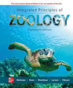 ISE Integrated Principles of Zoology 9781260565973, Zo goed als nieuw