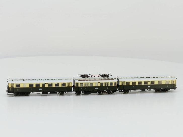 Schaal H0 Trix 22015 KPEV/DRG Elektrisch treinstel Digita..., Hobby en Vrije tijd, Modeltreinen | H0, Treinset, Zo goed als nieuw