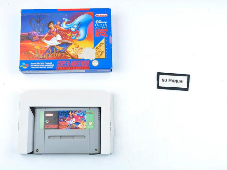 Aladdin [Super Nintendo], Spelcomputers en Games, Games | Nintendo Super NES, Zo goed als nieuw, Ophalen of Verzenden