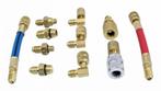 Airco Adapter Set - 11 Delig - Koppelingsset Voor R12 R134A, Ophalen of Verzenden, Nieuw