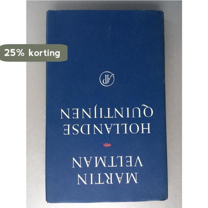 Hollandse quintijnen 9789029550031 Veltman, Boeken, Gedichten en Poëzie, Gelezen, Verzenden