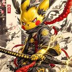 JZL - [XL] Samurai Pikachu Thunderblade, Nieuw