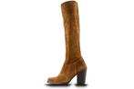 Shabbies Amsterdam Laarzen in maat 38 Bruin | 10% korting, Kleding | Dames, Schoenen, Hoge laarzen, Verzenden, Gedragen, Bruin