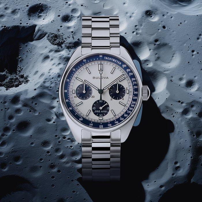 Bulova - Lunar Pilot Chrono - Special Edition - Moon Apollo, Sieraden, Tassen en Uiterlijk, Horloges | Heren