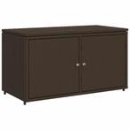 Tuinkast Rattan Bruin 110cm | Retourdeal | 46% Korting!, Tuin en Terras, Ophalen of Verzenden, Nieuw, Kunststof