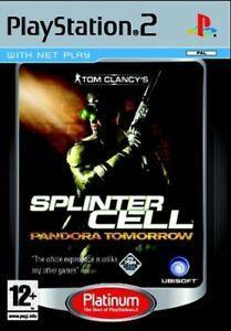 Playstation 2 hot sale splinter cell