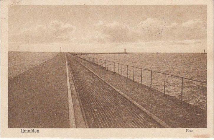 IJMUIDEN - Pier, Verzamelen, Ansichtkaarten | Nederland, Verzenden