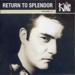 cd - The King  - Return To Splendor, Verzenden, Zo goed als nieuw