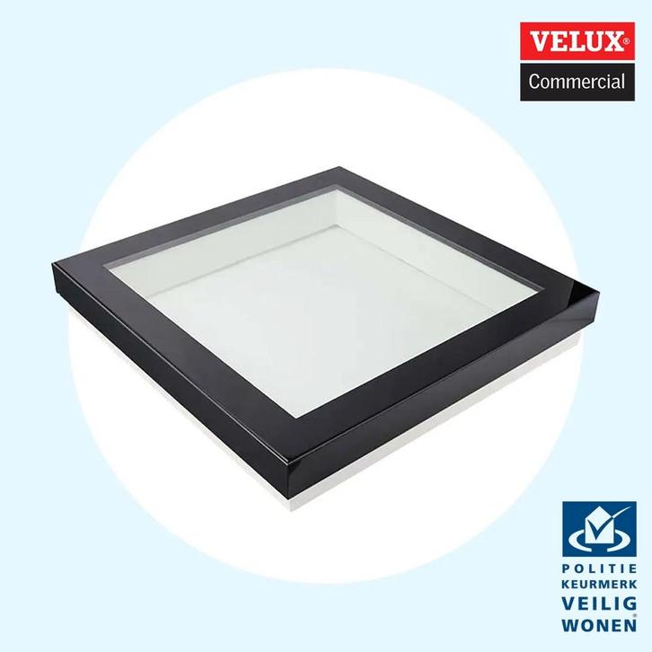 Velux Commercial Monolight platdakraam vast dubbel glas i..., Doe-het-zelf en Verbouw, Glas en Ramen, Dakraam, Nieuw, Verzenden
